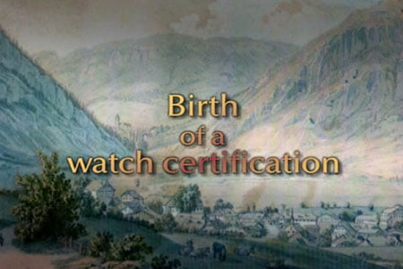 Vidéo : History of Watchmaking in Fleurier